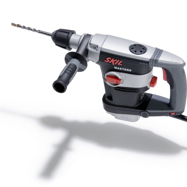 Productfotografie van SKIL Masters boorhamer. npk productfotografie