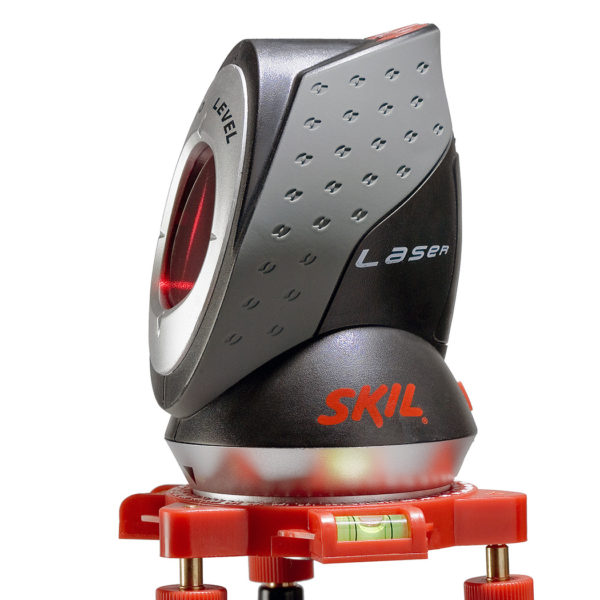 Packshot fotografie van SKIL Rotary Laserwaterpas. npk productfotografie