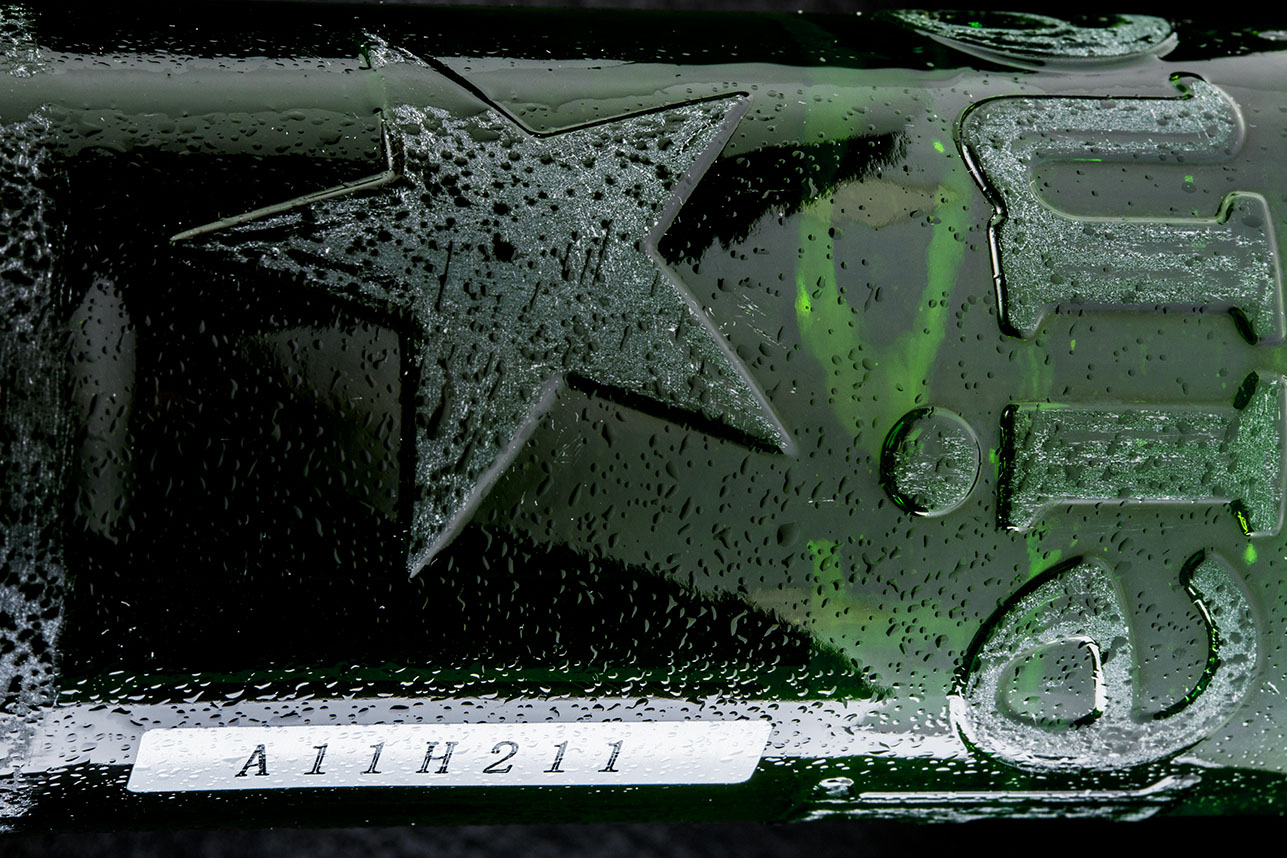 Heineken FOBO fles met code npk photography